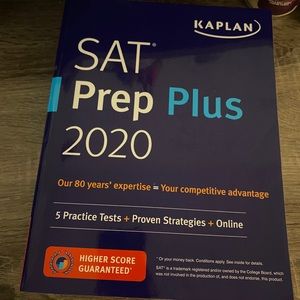 SAT Prep Plus 2020 Book